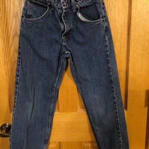Vintage Boys Wrangler Size 14 Regular Jeans with Adjustable Waist